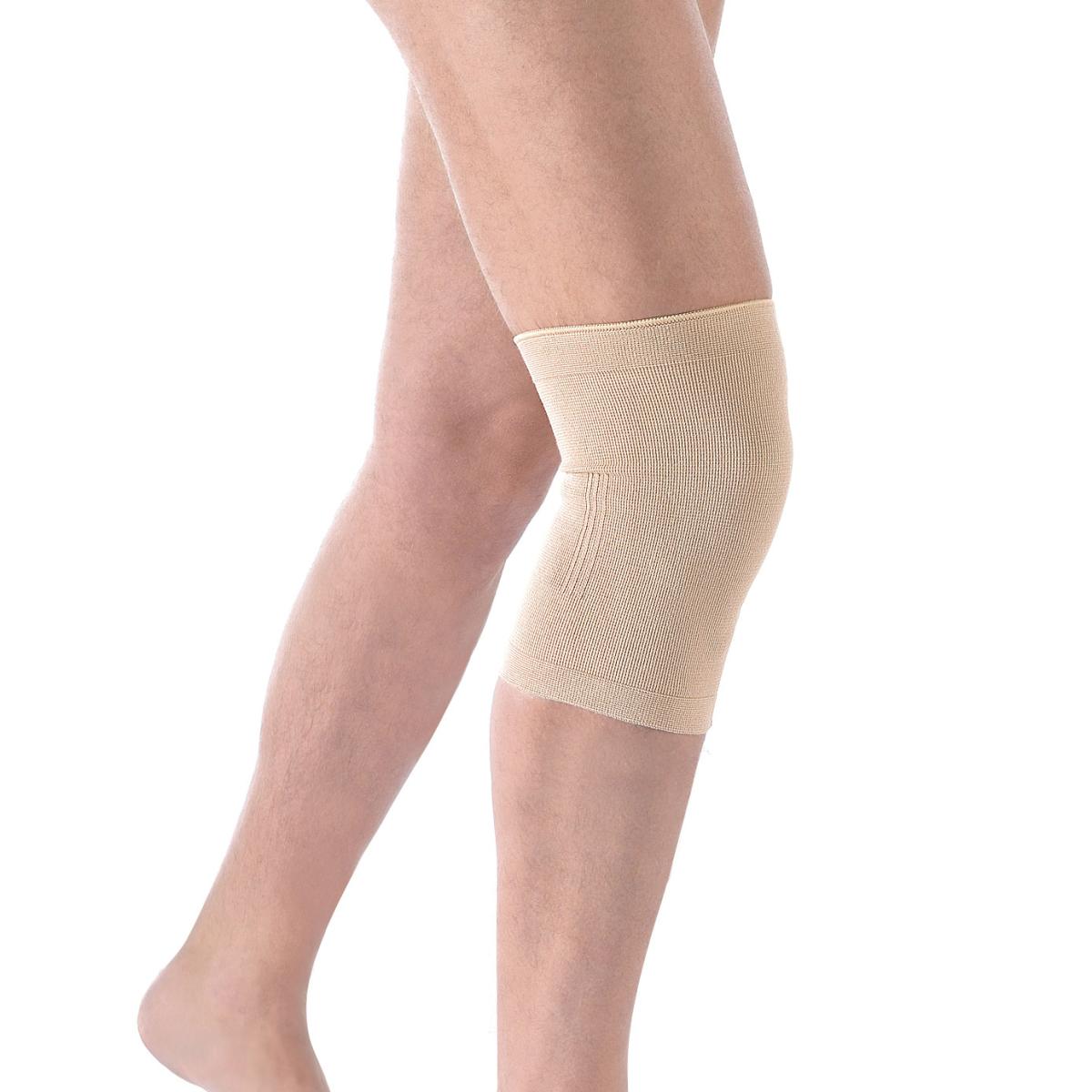 Elastic Knee Support Color Beige